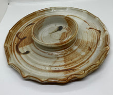 Load image into Gallery viewer, Stoneware Chip and Dip Platter