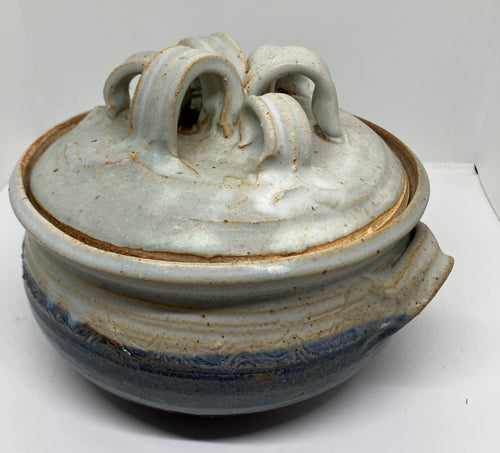 Wheel thrown Stoneware Casserole