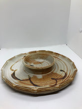 Load image into Gallery viewer, Stoneware Chip and Dip Platter
